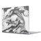 Grey Marble Ink Pixelbook Skin